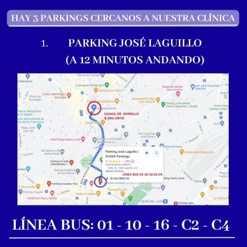 APARCAMIENTOS Y LÍNEAS DE AUTOBUSES