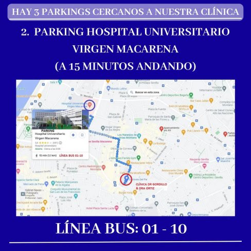 APARCAMIENTOS Y LÍNEAS DE AUTOBUSES