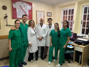 VISITA DEL DR. LUKE CICCHINELLI A NUESTRA CLNICA 