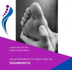 SESAMOIDITIS/FRACTURA DE ESTRS