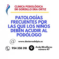 LAS PATOLOGAS MS FRECUENTES POR LAS QUE LOS NIOS DEBEN ACUDIR AL PODLOGO